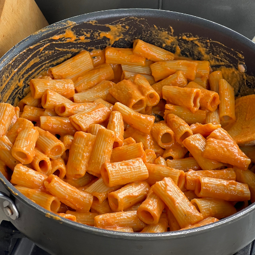 Roasted Capsicum Pasta - kizactivelife