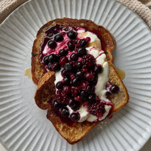 Healthier French toast kizactivelife