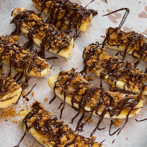 Biscoff bananas - kizactivelife